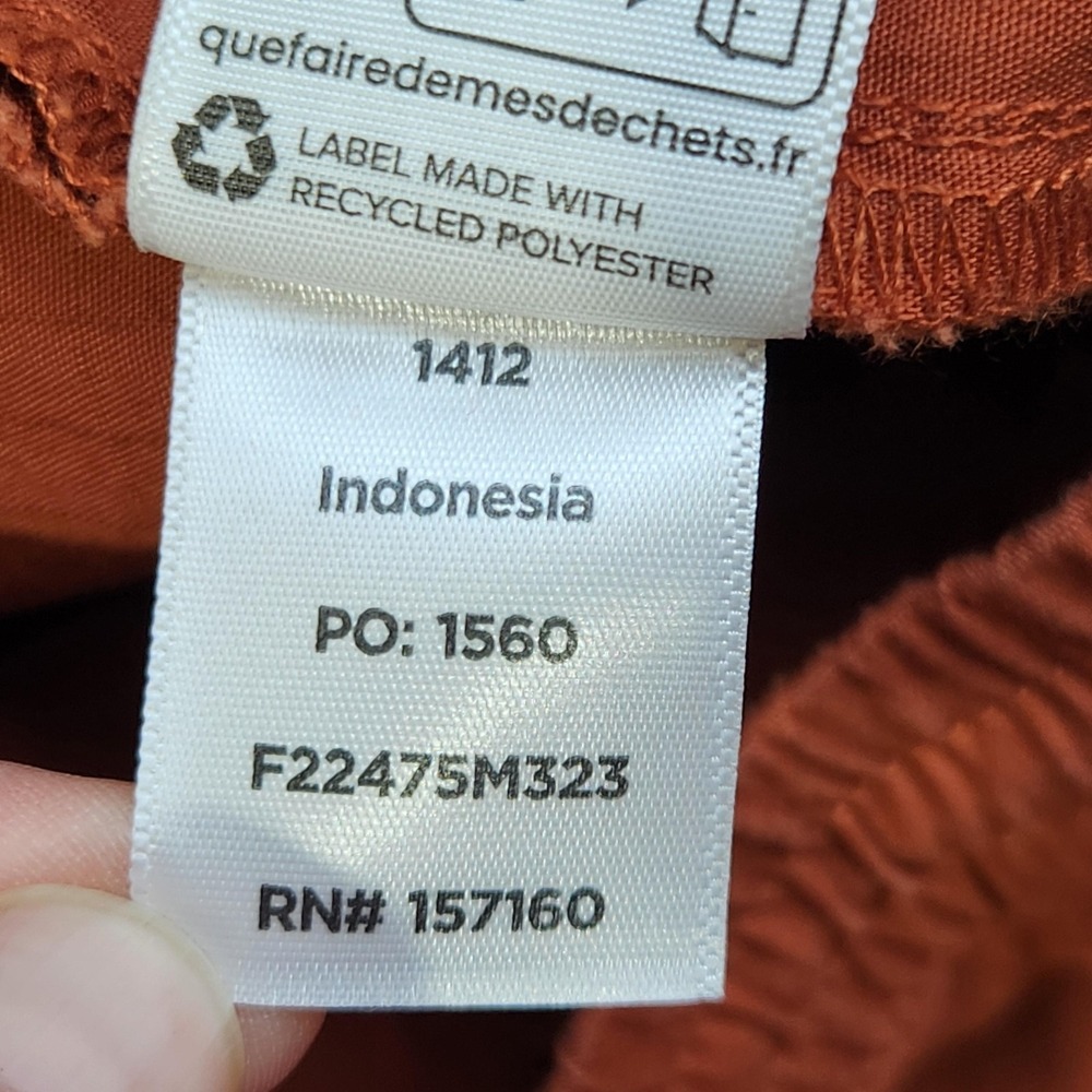 Cotopaxi Pants Mens 40x30 Orange Lightweight Ripstop Hiking Travel Outdoor - Picture 5 of 10